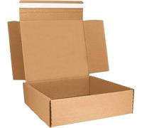 Venuscello® 5 x Large Letter Cardboard Boxes 19 x 11.5 x 6.5 Inch Peel & Seal Corrugated Shipping Boxes for Parcels E-Commerce Gifts Postal Packaging