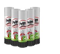 Venuscello 5 x Pritt Glue Stick - 11g Each | Strong Hold Child-Friendly, Skin-Safe, Eco Formula Adhesive with 97% Natural Ingredients for Kids, School Projects, Crafts, Paper, Fabric & Office Use
