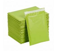 Venuscello® 500 x Green Polythene Mailing Bags 9" x 12" Self Seal Postal Postage Packaging Shipping Parcel Mailers for Delivery Dispatch