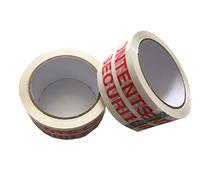 Venuscello® 6 Rolls Parcel Packaging Security Printing Sealing Tape 48 mm x 66 m Strong Packing for sealing Boxes, Cartons and for Keeping Goods Firmly sealed Transit Sticky Thick