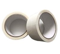 Venuscello® 6 Rolls Parcel Packaging White Sealing Tape 48 mm x 66 m Strong Packing for sealing Boxes, Cartons and for Keeping Goods Firmly sealed Transit Sticky Thick