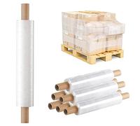 Venuscello® 6 x Clear Pallet Wrap 400mm x 200m 20mu Cling Film