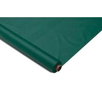 Venuscello® Dark Green Banquet Roll 8m x 120cm Paper Banqueting Table Cover for Wedding Buffet Dinner Home Large Disposable Table Paper Cloth