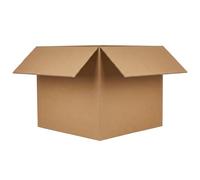Venuscello® Double Wall Cardboard Boxes 60cm x 60cm x 60cm Heavy Duty Shipping Posting Box for Packaging Parcel & Moving House - 23" X 23" X 23" (2)