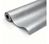Venuscello® Embossed Paper Banquet Roll 8m x 1.2m Disposable Eco-Friendly Water & Tear-Resistant Tablecloth For Table Cover Wedding Birthday Parties Catering Restaurant (Silver)