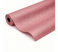Venuscello® Embossed Paper Banquet Roll 8m x 1.2m Disposable Eco-Friendly Water & Tear-Resistant Tablecloth For Table Cover Wedding Birthday Parties Catering Restaurant (Pink)