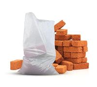 Venuscello® Heavy Duty Rubble Sacks | 5 Polypropylene Clear Refuse Builder Bags 36" x 48" 400 Gauge Rubbish Bags for Gardening Construction Garbage Waste