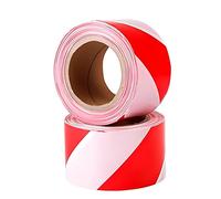 Venuscello® - Pack of 6 Red and White Floor Marking Tape - 48mm x 33m - High Visibility, Durable Adhesive, Safety Tape for Hazardous Areas, Aisles, and Traffic Control