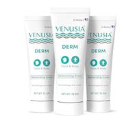 VENUSIA Dr. Reddy's Derm Moisturizing Cream | 24-hour Intense Hydration | Skin Barrier Repair | For Dry to Very Dry Skin | 4 Natural Butters | Hypoallergenic | (Pack of 3)