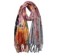 VENVSBEE Van Gogh Art Print Scarf for Women Best Gift Soft Warm Cashmere Feel Shawl Wrap Pashmina Rave, Art 03, Large