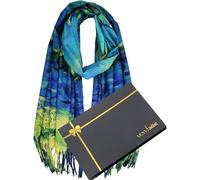 VENVSBEE Van Gogh Scarves Art Scarf for Women Best Gift Reversible Soft Cashmere Feel Shawl Wrap Pashmina Rave in Gift Box, 12 Seascape, Large
