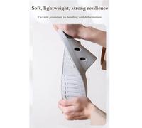 VENYAA Massage Slippers for Men and Women,Soft Bottom Non slip Bathing Coarse Prickly Particles Shoes,Hotel,Beauty Salon,Indoor acupoints Foot Massage Sandals(Size:EU 42/43,Color:Grey)