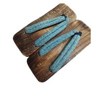 VENYAA Men's Japanese Traditional Slippers Geta Wooden Clogs Shoes,Flip flop Summer Mens Wooden Sandals Clogs Slippers,Flat Heeled Clogs Sandals(Size:EU 45,Color:Male+B)
