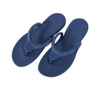 VENYAA Portable Folding Slippers,Flip flops Travel Shower Summer Camp Sandals Soft Comfy Non-Slip Quick Dry House Bathroom Gym Spa Pool Beach Sandals(Size:EU 40/41,Color:Blue)