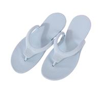 VENYAA Portable Folding Slippers,Flip flops Travel Shower Summer Camp Sandals Soft Comfy Non-Slip Quick Dry House Bathroom Gym Spa Pool Beach Sandals(Size:EU 42/43,Color:Light Blue)
