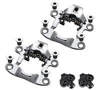 Venzo Convert Peloton Pedals to Dual Function - Compatible with Shimano SPD Adaptor Converter & Look Delta - for Peloton Bike & Bike + Pedals Add On ONLY (Pedals Not Included)
