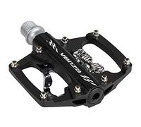 Venzo Multi-Use Compatible with Shimano SPD Mountain Bike Bicycle Sealed Clipless Pedals - Dual Platform Multi-Purpose - Great for Touring, Road, Trekking Bikes