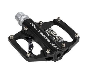Venzo Multi-Use Compatible with Shimano SPD Mountain Bike Bicycle Sealed Clipless Pedals - Dual Platform Multi-Purpose - Great for Touring, Road, Trekking Bikes