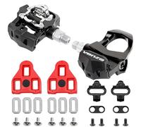 VENZO Sealed Fitness Exercise Spin Bike Bicycle Pedals & Cleats - Compatible with Peloton, LOOK DELTA & Shimano SPD 9/16"