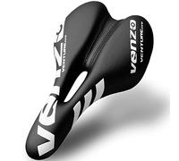Venzo Venture Mountain Bike Bicycle XC Saddle Seat White
