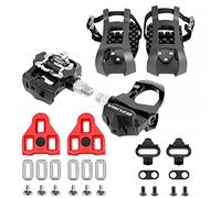 Venzo VENZO 3 in 1 Look Delta, Toe Cage, SPD Compatible with Indoor Exercise Fitness Cycling Bike Bicycle Pedals