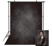VEOEOV 1.5X2.1m Photo Backdrop Abstract Black Grey Photography Backdrop for Studio Props