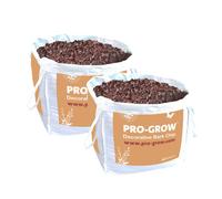 Veolia Pro-Grow 1460L Decorative Bark Chip - 2X730L Bulk Bags: High Quality Mixed Bark For Pathways, Beds, Borders, Mulching & Decoration