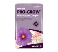 Veolia Pro-Grow 50L Multi-Purpose Compost: Peat-Free Soil For Planting Containers, Pots, Tubs, General Garden Use & Landscaping