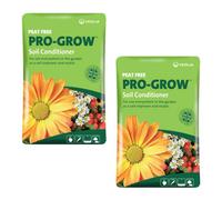 Veolia Pro-Grow 60L Soil Conditioner Compost: Peat-Free Soil Improver / Soil Enhancer For General Garden Use & Landscaping.