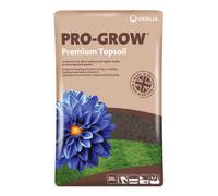 Veolia Pro-Grow Premium Topsoil 60 X 20L Bags - 1200L: Peat-Free Sandy Loam Topsoil - Raised Beds, Plants, Lawn Preparation & Landscaping
