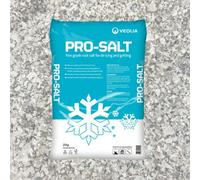 Veolia Pro-Salt White Rock Salt De-Icer 40 X 25Kg Bags: De-Icing Grit Salt For Winter Maintenance, Pathways, Drives, Highways & Steps