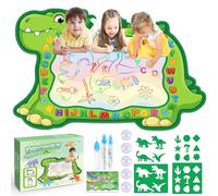 Veopoko Aquadoodle Mat Toys for 3 4 5 Year Old Boys, Dinosaur Toys for Boys 3-5 Year Old Boy Gifts Aqua Doodle Water Drawing Mat for Toddlers kids toys age 3-5 Educational Toys, WATER DOODLE MAT-1