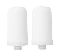 veorly 2PCS Ceramic Filter Water Tap Filtration Tap Water Filter Replacement Kitchen Faucet Purifier for Home