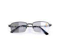 Vepiant Photochromic Progressive Multifocus Reading Sunglasses UV400 Protection Multifocal Trifocal Transition Anti UV Top Clear Sun Readers Blue Light Blocking Computer Glasses for Women Men Eyewear