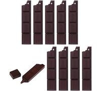 vepoty Cartoon Ballpoint Pen 10pcs Chocolate Shaped Writing Pen Plastic Stationery Pen for School Office