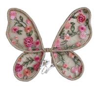 vepoty Lace Angel Wings Fairy Butterfly Wings Kids Butterfly Wings Roles Play Accessory for Festivals Photoshoots Performances