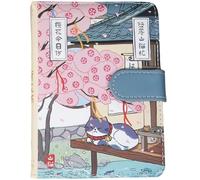 vepoty Leather Journal Notebook with Magnetic Buckle Japanese Style Notebook Classic Travel Journals for Writing Drawing Sketchbook