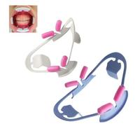 vepoty Reusable Mouth Opener 2pcs 3D Dental Oral Intraoral Cheek Lip Retractor Orthodontic Mouth Support Opener Dental Accessories