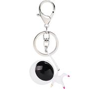 vepoty Sports Fencing Keychain Three-dimensional Fencer Club Keyring Commemorative Gift Key Ring Bag Hanging Pendant