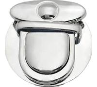 vepoty Tuck Lock Clasp Metal Handbag Buckle Fasteners Press Lock Wallet Buckle Accessories for Bag Making