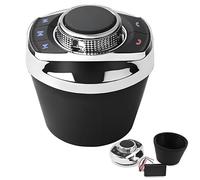 VEQENMOT Wireless Car Steering Wheel Remote Control With LED Light 8-key Universal Cup Shape Multi-Function Control Buttons For Car Android Stereo Multimedia Navigation Player
