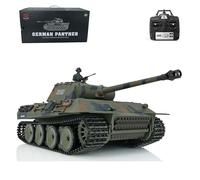 Ver 2.4Ghz Henglong 1/16 TK7.0 Plastic German Panther V RTR RC Tank 3819 360° Turret