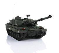Ver Upgrade Henglong 1/16 Dark Green TK7.0 Upgrade Challenger II RTR RC Tank 3908 Metal Truck