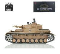 Ver Upgrade Henglong 1/16 TK7.0 Upgrade German Panzer IV F RTR RC Tank 3858 Metal Truck