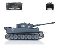 Ver Upgrade Henglong 1/16 TK7.0 Upgrade Metal German Tiger I RTR 3818 Barrel Recoil RC Tank