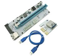 VER008S PCIe 1X To USB3.0 Expansion Card Easy Installation GPU Extender Enhances Computer Performances PCIe Card