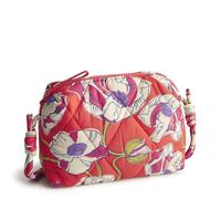 Vera Bradley Blake Crossbody, Nylon, Swirling Poppies, One Size