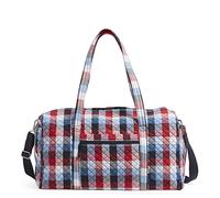 Vera Bradley Cotton Large Travel Duffel Bag, Prairie Paisley