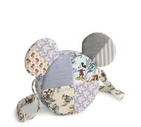 Vera Bradley Disney Premium Cotton Crossbody, Ski Weekend Mickey Mouse Patchwork