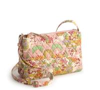 Vera Bradley Disney Premium Cotton Foxbury Crossbody Bag, Mickey's Promenade, One Size